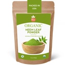 SPICY ORGANIC Neem Powder – 16 oz. - Certified USDA Organic -Non-GMO - Fresh Dried Neem Leaves Powder for Healthy Hair and Skin - Azadirachta Indica Ayurvedic Herb for Overall Wellbeing