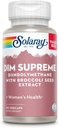 Solaray DIM Supreme 100mg  Menopause &amp; Estrogen Metabolism Suplemento con Broccoli Seed Extract ← 90 VegCaps