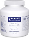 Pure Encapsulations Women's Nutrients 40+ - Multivitamin for Women Over 40 to Support Urinary Tract Health, Breast Cell Health & Eye Integrity* - with Vitamin C, E &amp; A - 180 Capsules