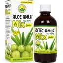 Basic Ayurveda Aloe Amla Mix Juice | Blend of Aloe Vera & Amla Fruit | First Press Virgin Juice | Plant-Based Daily Drink | Vegan & Non-GMO | 16.23 Fl Oz (Pack of 2)