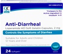 Quality Choice Loperamide 2mg Anti-Diarrheal 24 Count Softgel