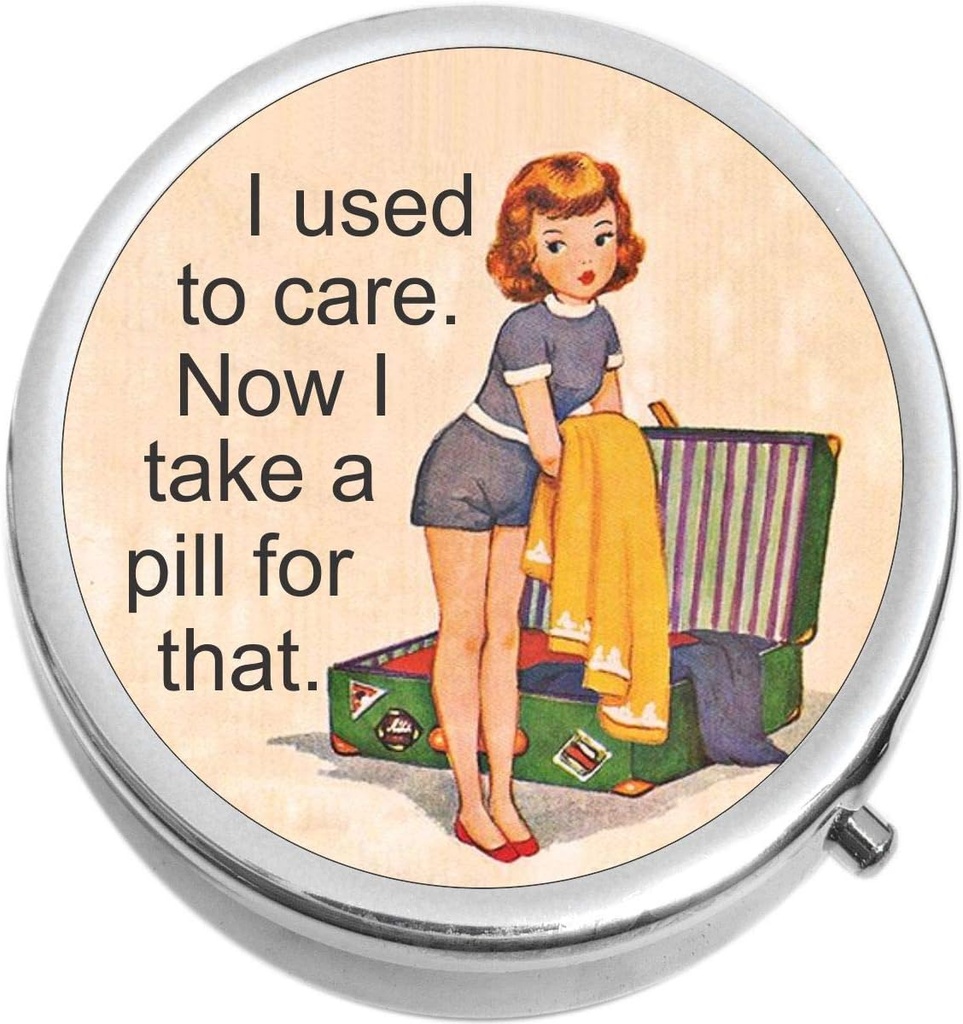 Solía cuidar la medicina Caja de píldoras compactas de vitaminas