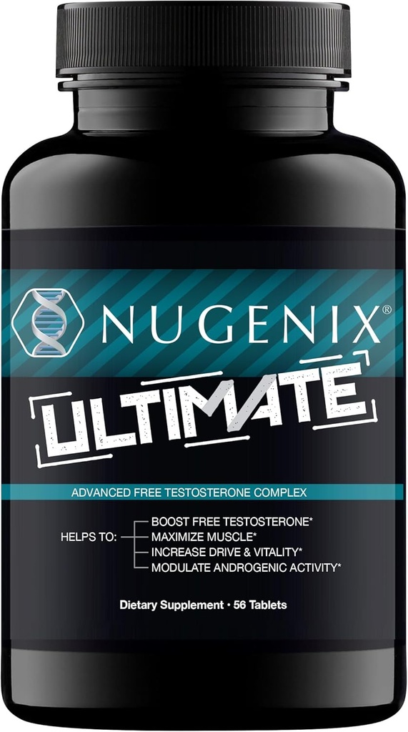 Nugenix Ultimate Free Testosterone Suplemento Booster Hombre - 56 Conde