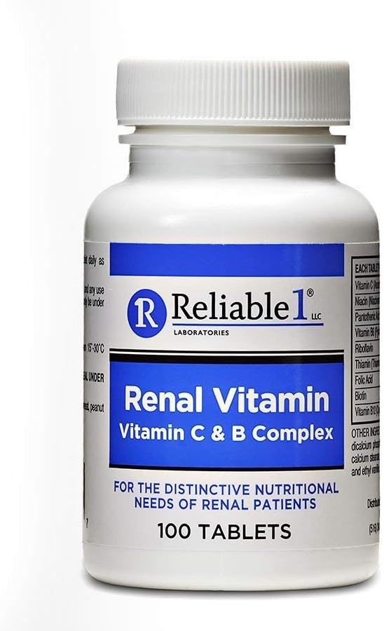 Fiable 1 Complejo Renal de Vitamina C &amp; B (2 Botellas)