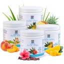 ¡Sí puedes! Aloe Vera Powder Drink Mix - Hydration Booster Infused with Pure Organic Aloe Vera Extract - Delicious Flavors - Made in USA - Antioxidant Rich - Vatiety Flavor - 40 Servings Por Canister (4 Pack)