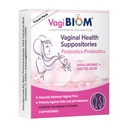 VagiBiom Probioitc Suppository Ideal Travel Pack con 2 Supositorios: Microbiome Flora Balance. Regimen de control de olores; Balance y Nourishes Flora saludable