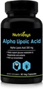 ALA Supplement – Alpha Lipoic Acid 300mg Silencio 90 Veg Capsules Silencio Orgológico Antioxidante Apoyo Silencio Alfa-Lipoic Acid ANTE Acido Alfa Lipoico ANTE Alpha Lipoic ANTE Lipoic Acid ANTE Lipoic ALA Capsules