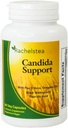 Rachelstea Candida Support, Intestinal Flora, con PAU D'Arco, Oregano Oil, Nogal Negro y Ácido Caprílico, 90 Veg Capsules, A Dietary Vegetarian/Vegan Suplemento