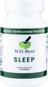 Dormir - Suplemento natural con L-Theanine, Ashwagandha, Magnesium, Valerian Root, Melatonin - Fórmula para el descanso rejuvenecedor del sueño profundo - 90 cápsulas