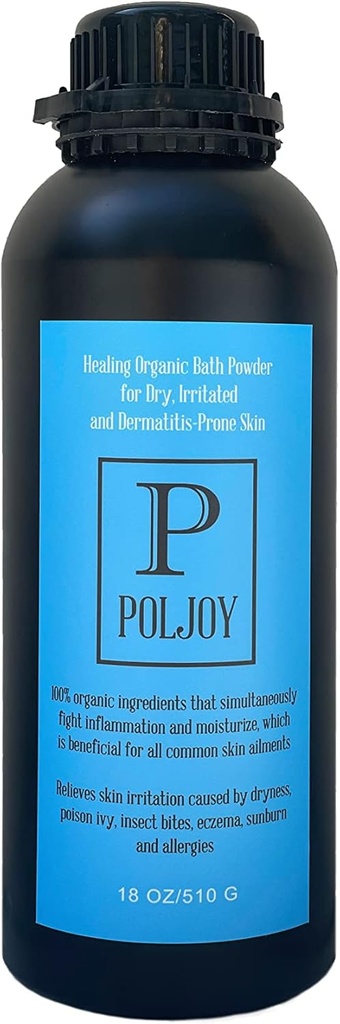 Polvo de baño orgánico para la dermatitis sensible irritada irritada Prone Skin Adultos &amp; Niños Tratamiento del eczema amigable