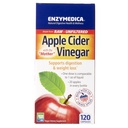 Enzymedica Apple Cider Vinegar Supplement for Men & Women - Apple Cider Vinegar Capsules with Mother, Raw & Unfiltered, Gut Health & Digestive Support, Gluten Free ACV, Vegan, Non-GMO - 120 Count