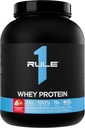 Regla 1 Whey Protein – 24g Fast-Acting Protein from All-Whey Sources with Naturally Occurring EAAs " BCAAs for Workout Recovery or Anytime Use (5 libras*, Strawberries " Crème)