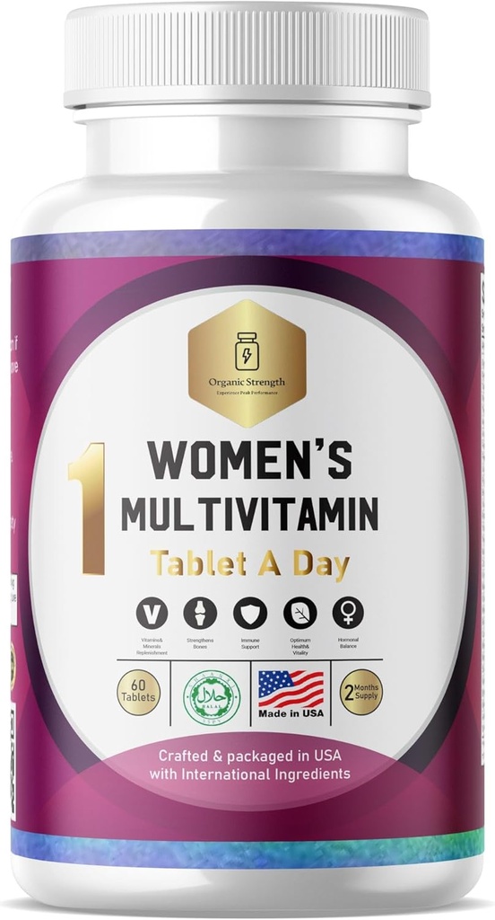 EXPERIENCE PEAK PERFORMANCE Vitaminas para las mujeres suplementos de vitaminas para las mujeres que viven con hierro. Las vitaminas de las mujeres para la energía. Silencio Mujeres vitaminas diarias multivitamínico TENIDO 1 Tablet a Day, 2 Month Supply.