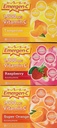 Emergen-C 1000 mg Vitamina C Suplemento dietético Bebida Mix, Super Orange/Raspberry/Tropical, 90 Packets, Net Wt. 28.5 oz.