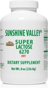 Sunshine Valley® Super Lactose Dry Powder (FREE FLOW POUR) - Sweetener natural " Baking Enhancer, Powdered Sugar for Cooking " Food Stabilizer " Filler - 8 oz