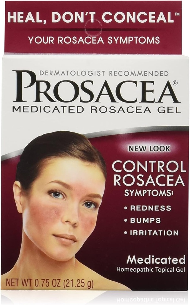 Prosacea Rosacea Tratamiento Gel, 0,75 Tubos onzas (Pack of 2)