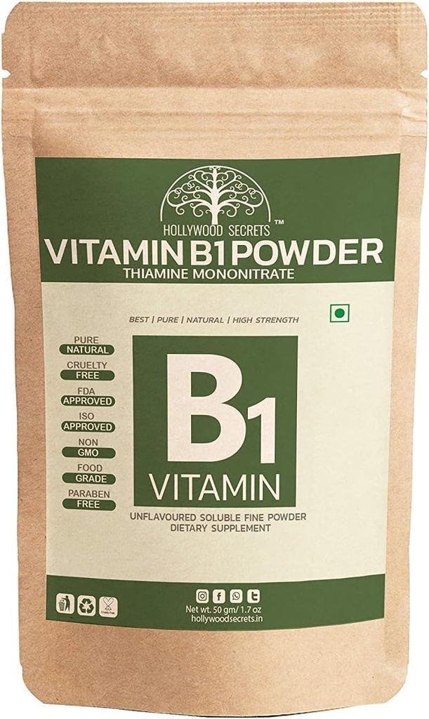 Vitamina B1 Mononitario de tiamina 50gm
