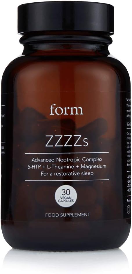 Formulario ZZZZs - Nootropic natural para el sueño Silencio 5-HTP Silencio Magnesio Silencio Zinc Silencio Aminoácidos calmantes Silencio para un sueño naturalmente regenerativo