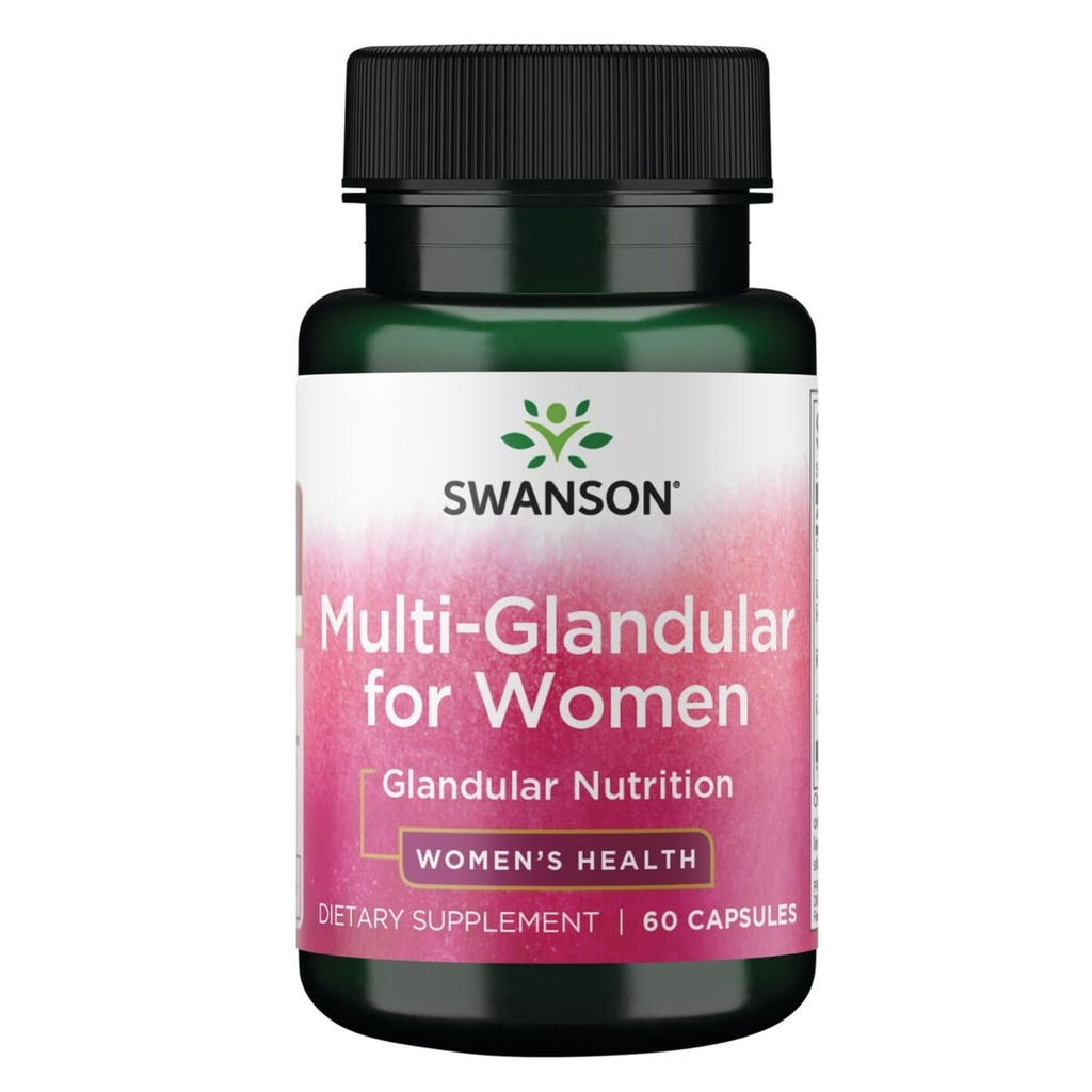 Swanson Multi-GLANDULAR for Women 60 Cap