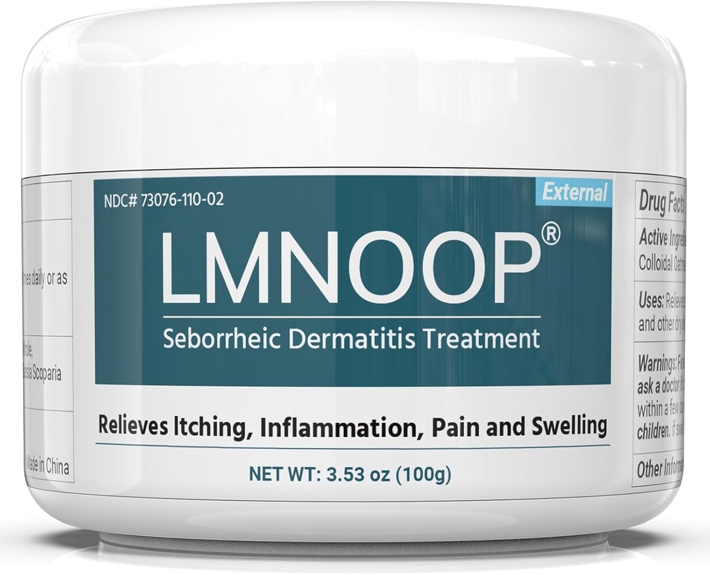 Dermatitis seborreica Crema, Tratamiento de cuero cabelludo de fuerza extra para la psoriasis, la folliculitis, el eczema, el cuero cabelludo seco, el caspa, la piel anti Itch y calmante 3.53 OZ