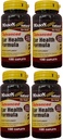 Mason Natural Advance Ear Health Formula Bioflavonoids Plus 100 Caplets per Bottle Pack of 4 Total 400 Caplets