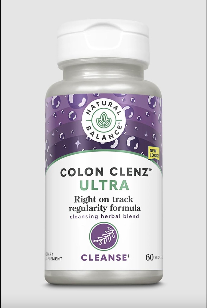 Natural Balance Ultra Colon Clenz - 120 cápsulas vegetarianas