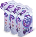 Electrolyte Replacement Strips - Grape Burst Flavor, High Potency for Instant Hydration, Perfect for Gym &amp; Outdoor Activities, 10 Strips in Portable Single-Serve Packs