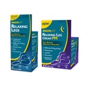 MagniLife Legs relajantes 125 Contar Tablas rápidas de consolar Leg Cream PM 4oz Jar piernas inquieto
