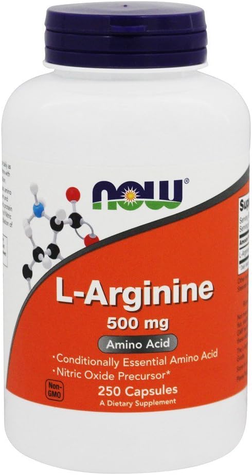 LArginina Aminoácidos 500 MG (250 Tabletas)