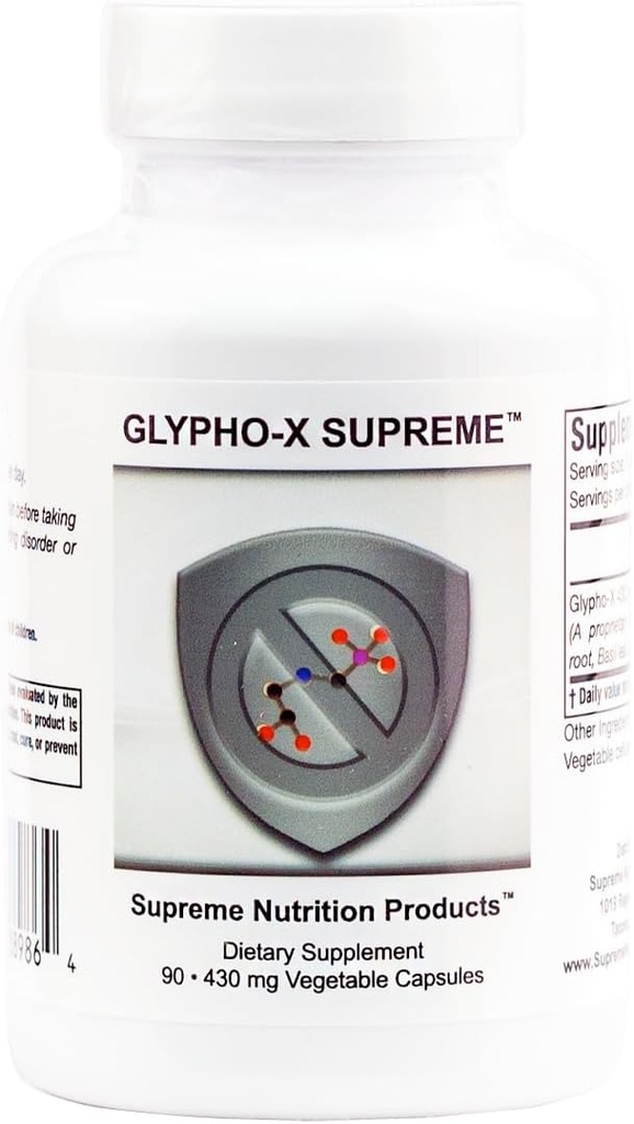 Glypho-X Supreme, 90 Pure Herbal Combination Vegetarian Capsules