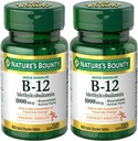 Natures Bounty Methylcobalamin B12 Microlozenge Tablets, 1000 mcg, 120 Conde), 60 Conde (Pack of 2)