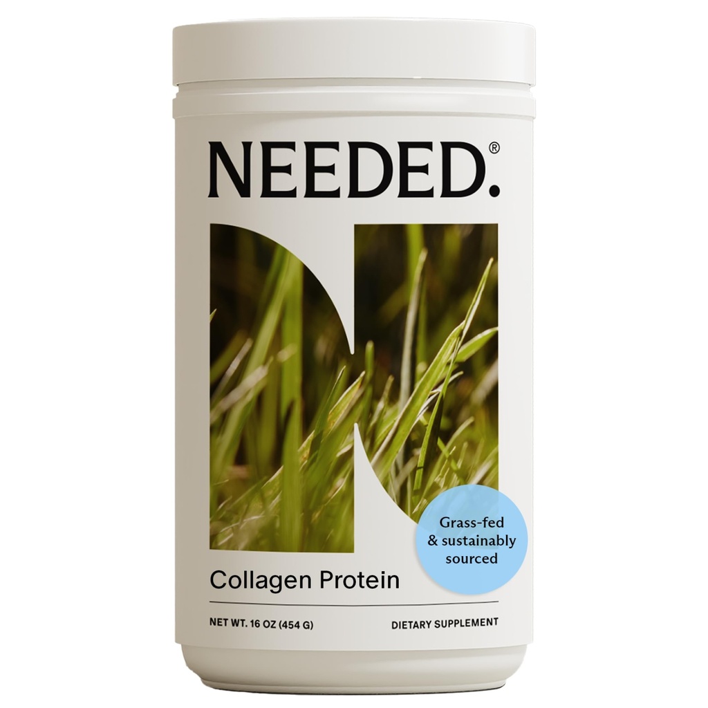 Necesitado. Hidrolyzed Collagen Protein Powder TENIDO Expert-Backed & Clean Sourced TEN Supports Skin, Hair, Joints TEN Grass-fed, Pasture-Raised, Hormone-Free TEN 1lb