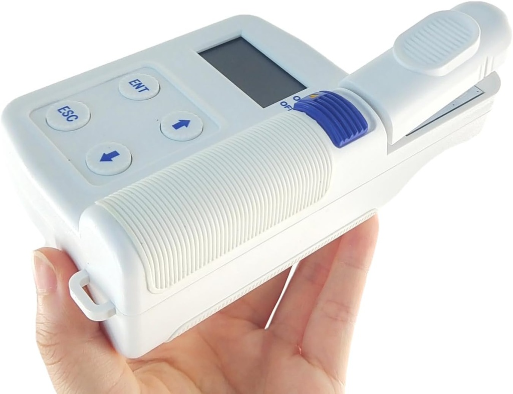 Chlorophyll Analyzer Meter de Temperatura de la superficie de la hoja para la clorofila de la hoja Índice de temperatura con clorofila 0.0~99.9SPAD Temperatura de la hoja -10~99.9°C 16 GB de almacenamiento de datos de la tarjeta SD