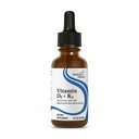 Seeking Health Vitamin D3 + K2 Drops - Liquid Vitamin D & K Supports Immune System Function & Bone Health - Aids Calcium Absorption - Aids Healthy Blood Flow & Circulation - 1 Fl oz (30 ML)