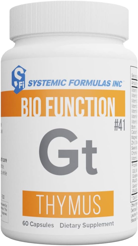 Formulas sistémicas Función Bio Gt Thymus - 60 cápsulas.