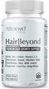 HairBeyond Advanced Hair Growth Formula mejora la fuerza del cuero cabelludo para un crecimiento más fuerte, protección contra la pérdida del cabello, vitamina A, C, E, B Complex Saw Palmetto Silica Zinc Calcium Niacin Thiamin Biotin