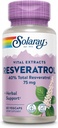 Suplemento de Resveratrol Solaray, 75 mg, 60 conteo