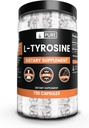 PURE ORIGINAL INGREDIENTES L-Tyrosine (730 capsules) No hay magnesio o rifles de arroz, siempre puro, lab Verificado