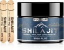 Shilajit Puro Himalaya Resina orgánica: Máxima potencia natural Shilajit resina orgánica con 85+ Soporte Metabolismo sistema inmunológico