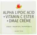 REVIVA LABS - Ácido Lipoico Alfa Vitamina C Ester DMAE Crema (2.oz)