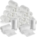 MEDca Gauze Bandage Rolls - 24 Pack, 2-Inch, 4.1 Yards Por Roll, Medical Grade Gauze Bandage for Wound Dressing and First Aid Kit