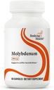 Seeking Health Molybdenum - Supplement with Molybdenum Glycinate Chelate - Supplement Supports Sulfite Metabolism & Cellular Health - Vegetarian and Vegan Capsules - 500 mcg, 90 Capsules