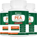 1600MG Palmitoylethanolamide 99% con Luteolin " Quercetin, alta absorción, suplemento de la guia 180 cápsulas