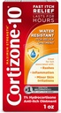 Cortizone-10 Intensificación máxima del agua de fuerza Intensiva Intensificación de Itch, 1% Hidrocortisona, Acción rápida, Crema Anti-Itch para Bites de Bug, Rash, Eczema, Psoriasis, Poison Ivy, Oak, Sumac &amp; More, 1 oz