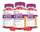 Laboratorios Justificados (3 Pack Keto Rush Keto ACV Gummies Fórmula 1000MG Keto Rush Keto Gummies Apple Cider Vinegar Boost Formulado con Powder Pomegranate Beet Juice B12 Vegan No GMO 180 Gummys