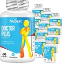 Doctor Plus - Crecimiento de Altura Fórmula - Soporta Crecimiento de Altura, Píldoras de Crecimiento de Altura con Calcio, Vitaminas D3, Vitamina K2 (MK7) - Inmunidad y salud general para niños (10+) y adolescentes - 12 Pack