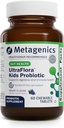 Metagenics UltraFlora Kids Probiótico - 10 millones de millones CFU - Salud Probiótica para niños &amp; Salud Inmunitaria* - para edades 3 &amp; hasta - 60 tabletas