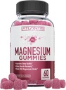 Atlantis Nutrición Magnesium Citrate Gummies – 770mg Magnesium Citrate para niños &amp; adultos tóxicos apoya la recuperación de músculos, asas Cramps, promueve la calma &amp; mejor sueño Ø 60 Gummies Vegan