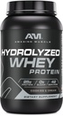 Amazing Muscle Hydrolyzed Whey Protein Isolate Cookies &amp; Cream Flavor Suplemento Silencio 25 G Protein Silencio 3 Lb (1.36 Kg  durable Made in USA