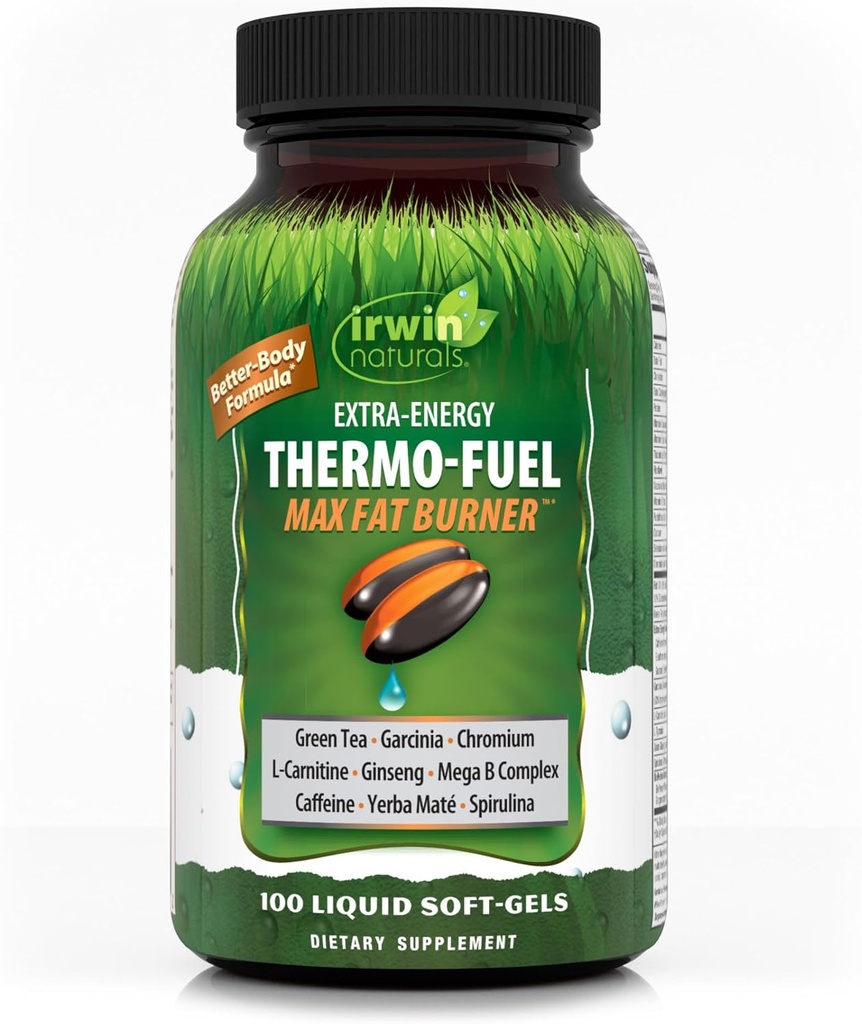 Irwin Naturals Extra-Energía Thermo-Fuel Max Fat Burner 100 Softgel